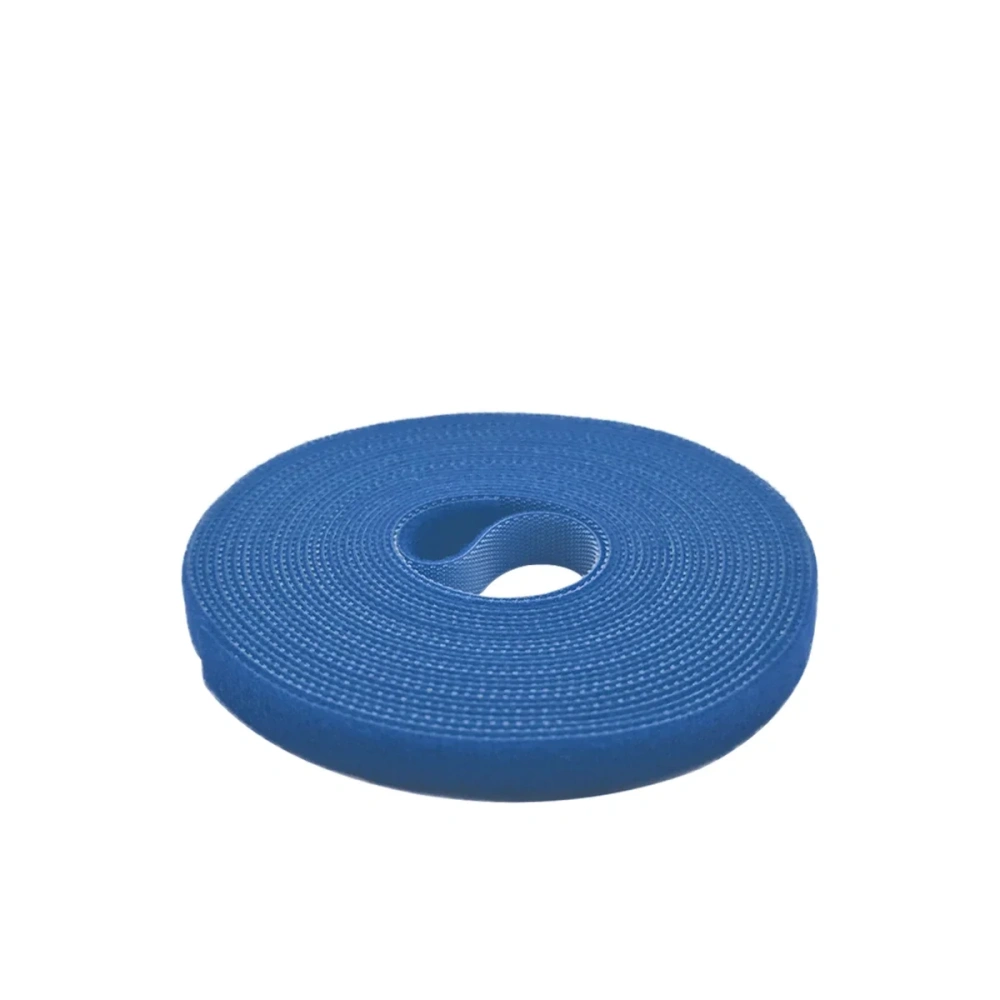 5M Reusable Fastening Tape Cable Ties Double Side Hook Roll Hook and Loop Straps Wires Cords Organizer