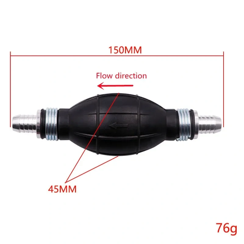 Universal Car Fuel Pump Gas Oil Pump Manual Hand Suction Pipe Pumping Durable For Liquid Petrol Tuning Fuel Gasoline Diesel Pump