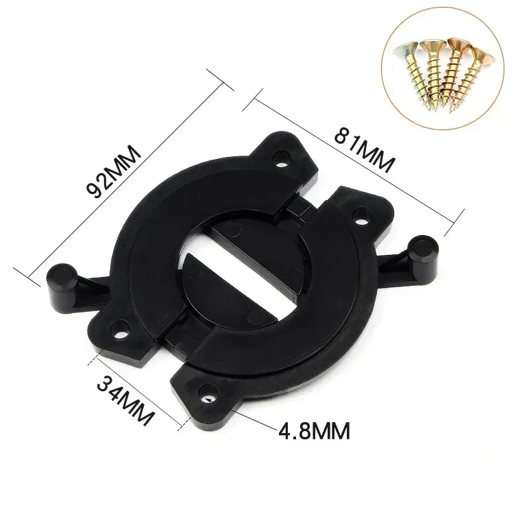 Back panel connector splice piece powerful heavy duty desk combination buckle hardware fittings