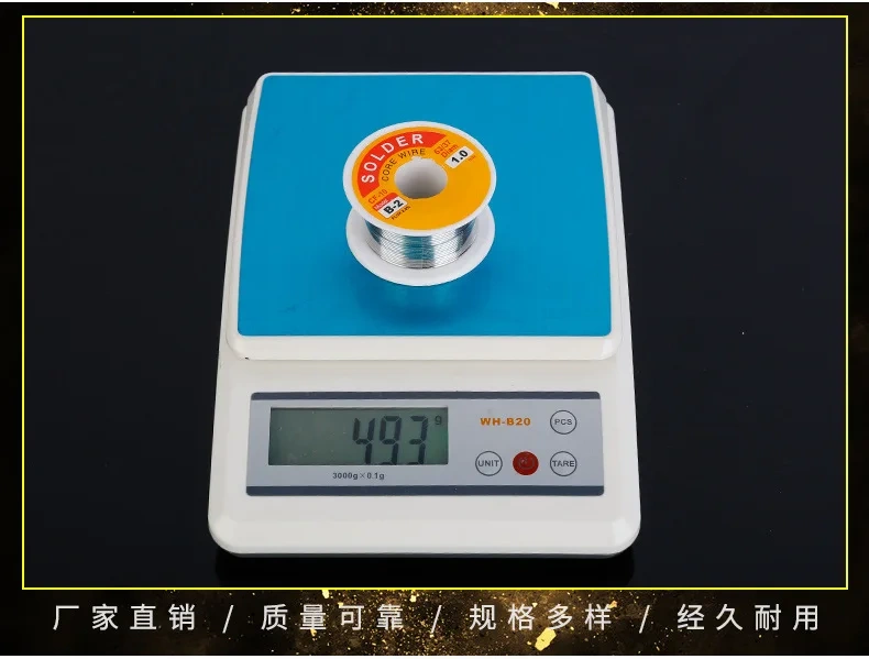 NEW 50g 0.5/0.6/0.8/1/1.2/1.5/2 Mm FLUX 2.0% 45FT Tin Lead Tin Wire Melt Rosin Core Solder Soldering Wire Roll No-clean