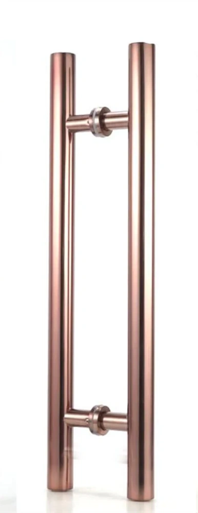 Stainless steel glass door handle diameter 38mm Brushed Polishing bathroom shower/wooden door handles Armrest Glass hardware