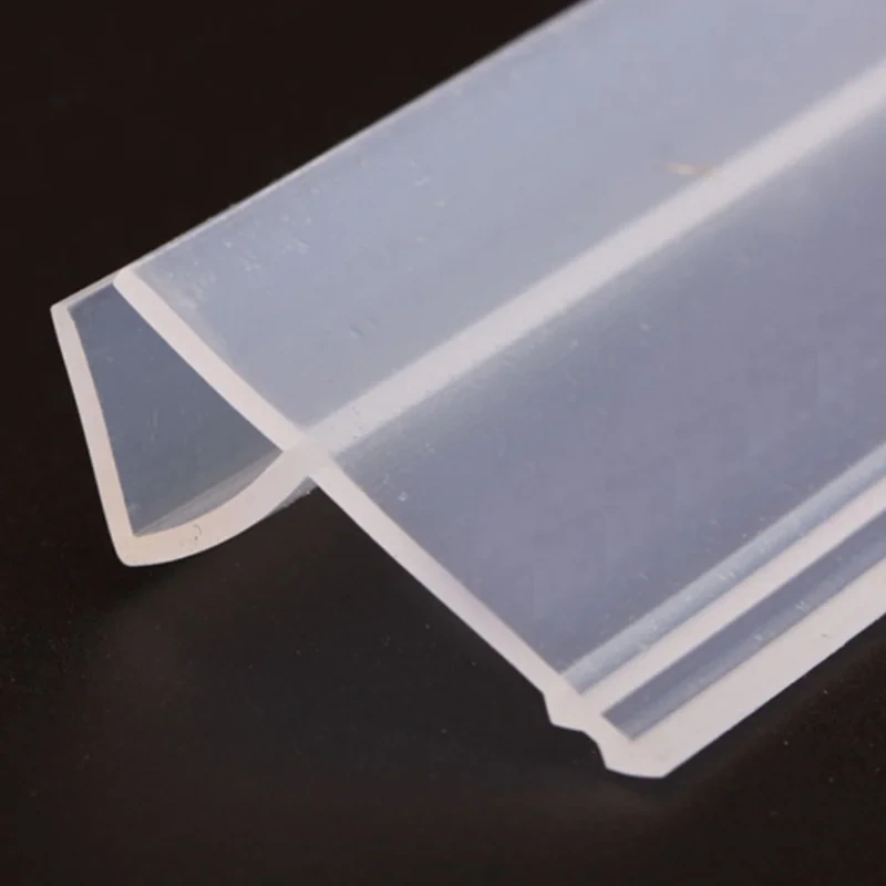 1m Big h 6 8 10 12mm Glass Seals Frameless Shower Door Window Balcony Screen Sealing Strip Weatherstrip Draft Stopper