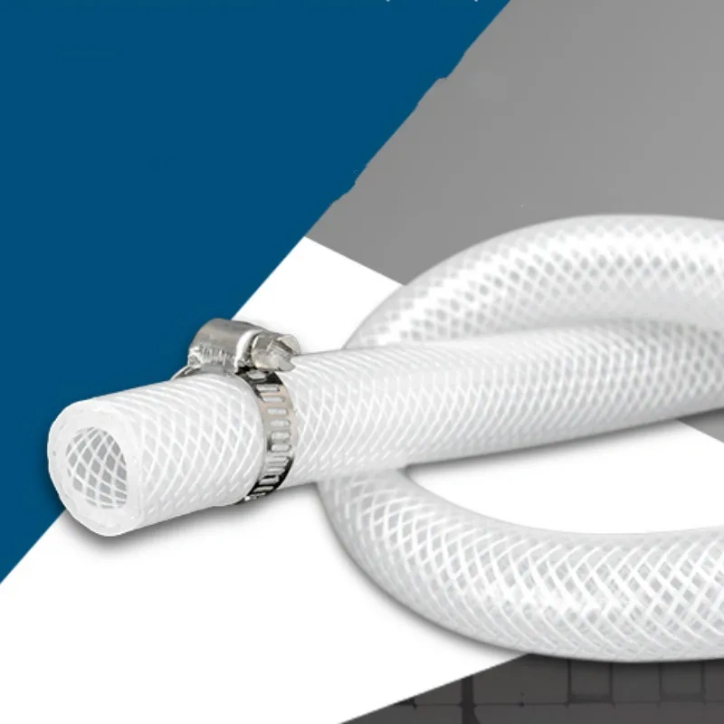 food grade braidd silicone tube reticulated duct chequered Anilox tube high pressure silicone braided hose heat-resistant