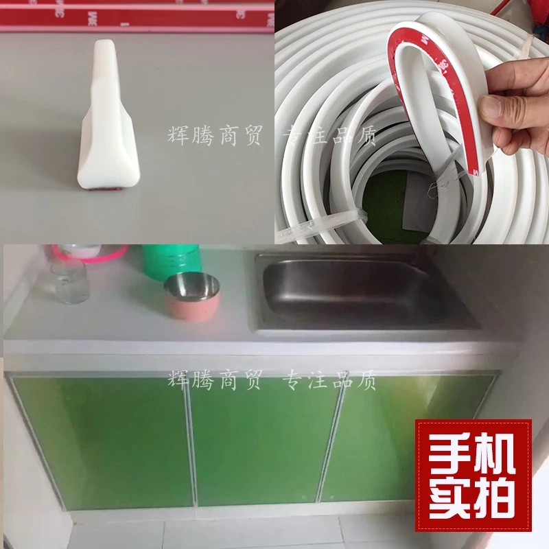 Bathroom Water Stopper Flood Barrier Rubber Dam Silicone Water Blocker Water Barrier Floor Partition Strips Dropshiping #10
