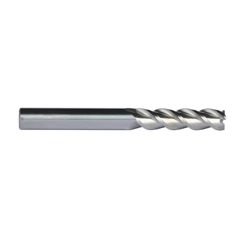 5PCS Tungsten Steel End Mills 3-Flute Diameter 4~12mm Flattened Head High Quality HRC45 CNC Milling Cutters for Aluminum cutter