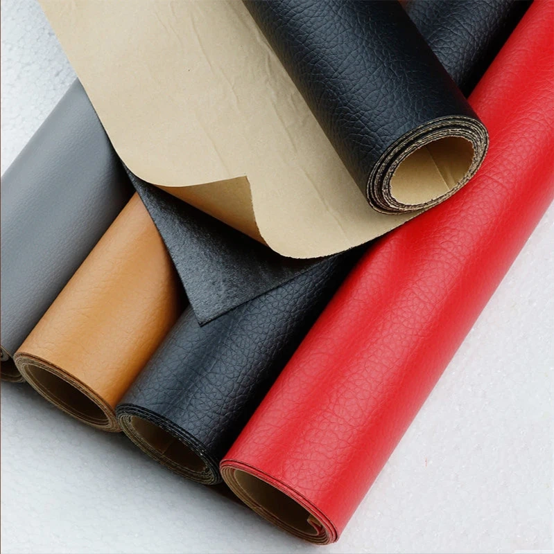 Large Size 100x137cm Self Adhesive PU Leather Fabric Patch Sofa Repair Patches Stick-on PU Leather Fabrics Stickers Scrapbook
