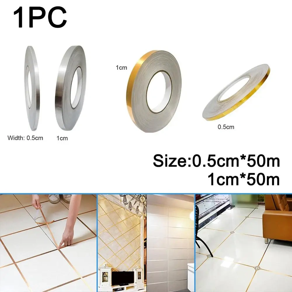 Home Decoration Tile Gap Tape Self-adhesive Paper Floor Wall Seam Sealant