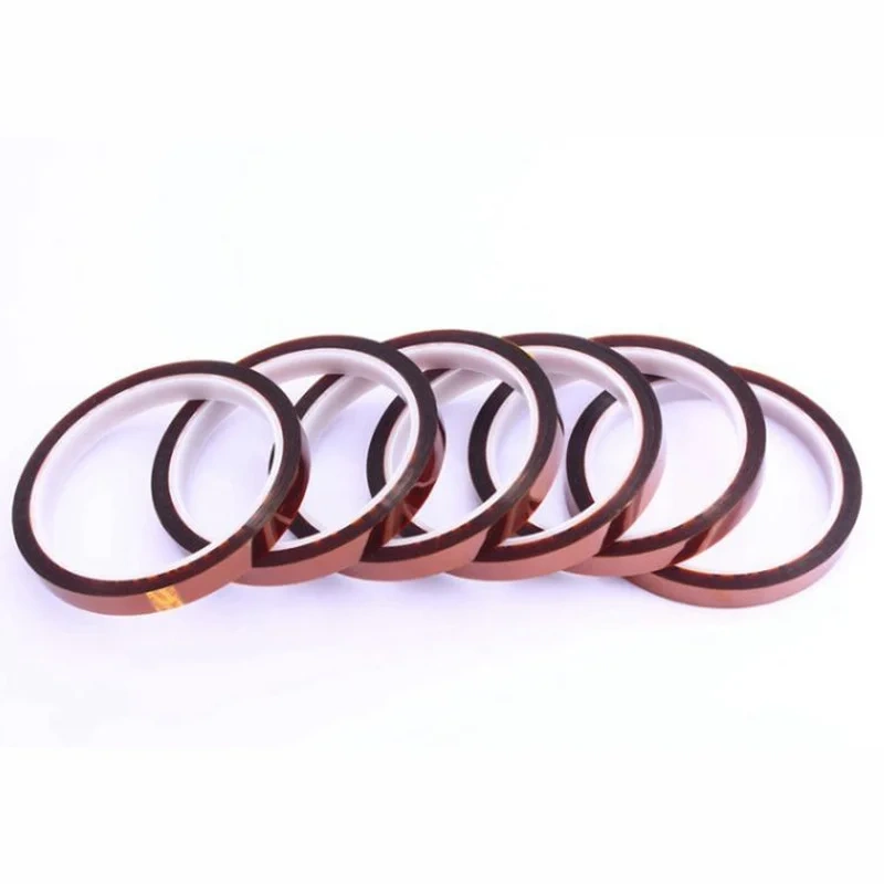 5mm X 30m High Temperature Heat Resistant Polyimide Adhesive Tape for Electronic Industry BGA