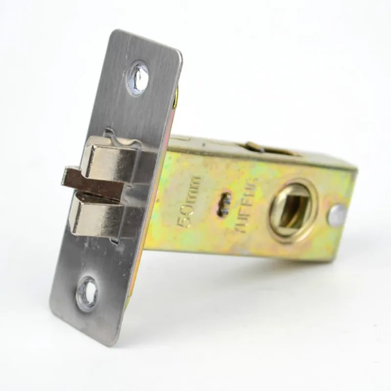 Room lock Single tongue lock,Handle lock body,Hole pitch50mm ,Door lock repair parts, doorhome Hardware