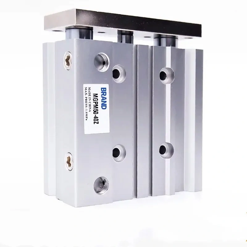 MGPM50-10/20/25/30/40/50/75/100 Compact pneumatic air cylinder with guide rod cylinder MGPM50-10 MGPM50-20 MGPM50-25 MGPM50-30