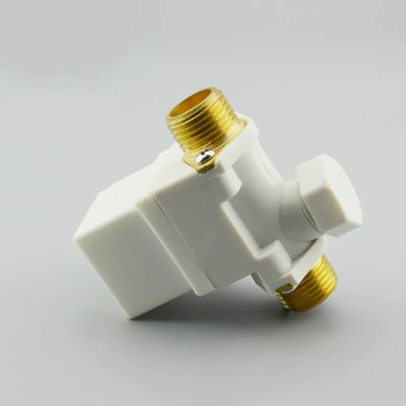 AC 220V Water Air N/C Normally Closed Open Pressure Solenoid Valve 1/2" Electric Solenoid Valve for Garden Irrigation Tool