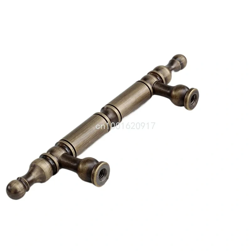 Satin Brass Door Handles and Knobs Antique Drawer Pulls Vintage Kitchen Cabinet Handles Cupboard Pull Hardware