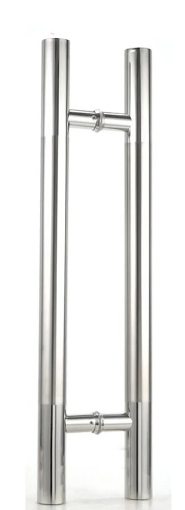 Stainless steel glass door handle diameter 38mm Brushed Polishing bathroom shower/wooden door handles Armrest Glass hardware