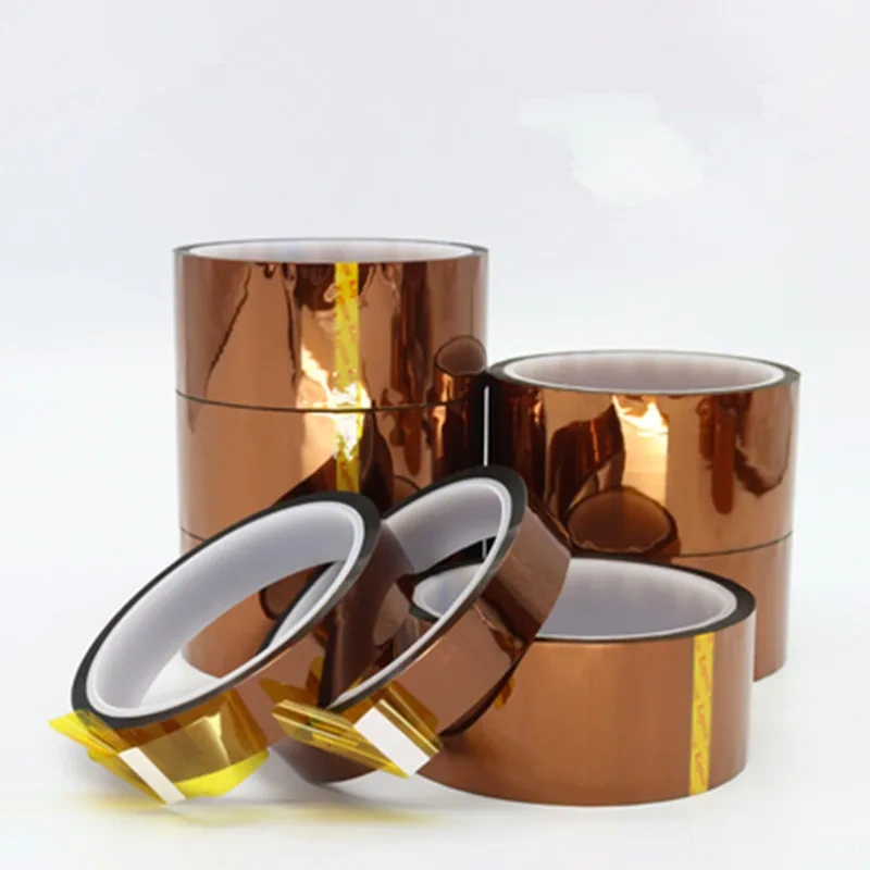 High Temperature Heat PI Tape Thermal Insulation  Polyimide Adhesive Insulating   3D Printing Board Protection 250-300 Degree