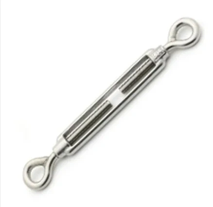 1pcs 304 stainless steel Wire rope blue bolt turnbuckle bolt Hook screw wire rope tensioning tightener tight rope Connector