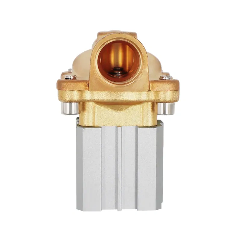 Brass Vacuum/Fluid Pneumatic  Cylinder Control Valve PTFE Compressor Air  Water oil gas Solenoid Valve 2Q160-DN15 20 25 35 40 50