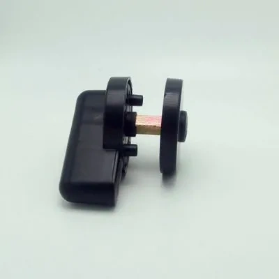 Nylon PVC Bulkhead Door Lock Instructions Public Restroom Toilet Partition Door Lock Vacant Engaged Indicator Bathroom