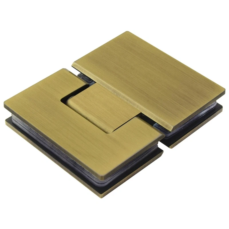 304 Stainless Steel Glass Door Hinge Shower room Glass Holder  90 135 180 Degrees Glass Clamp Bathroom chip