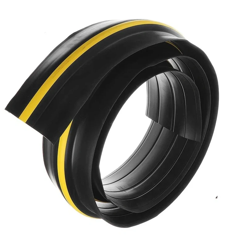 3.5M Garage Door Bottom Seal Weather Stripping PVC Rubber Seal Strip Electric Door Bottom Seal Water Noise Seal Bumper Strip