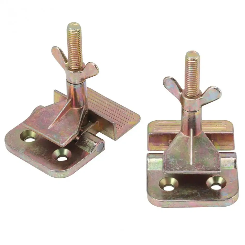 2pcs/set Metal Butterfly Hinge Clamp Frame Hinge Clamp Silk Screen Printing Accessories Hardware