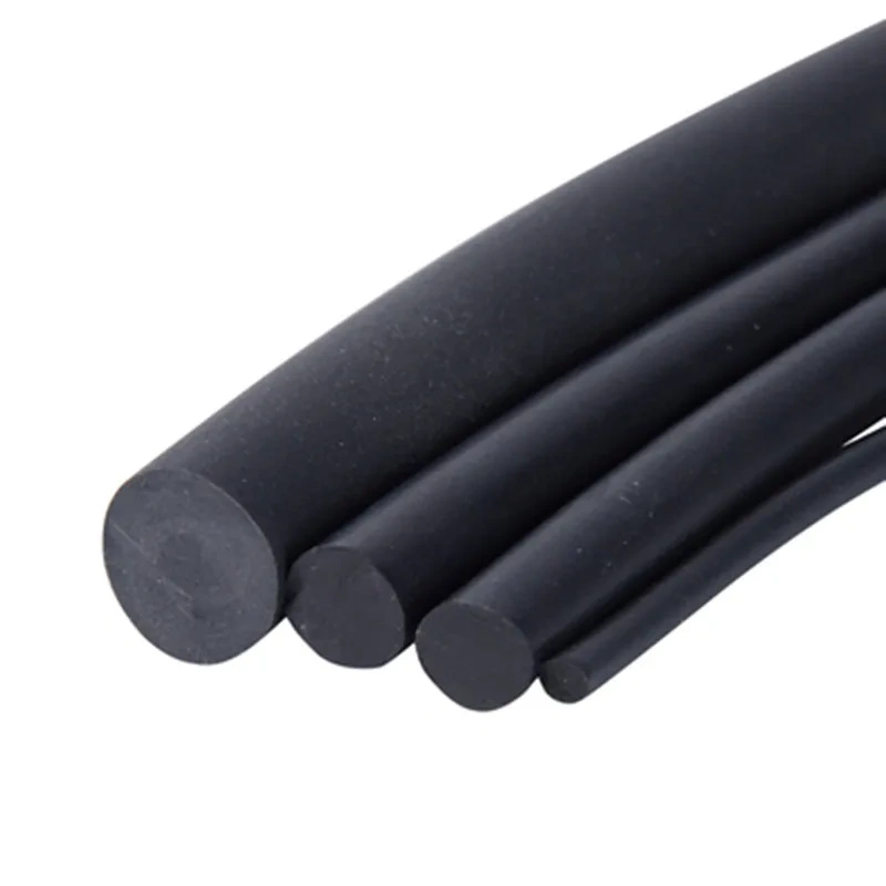 5/10m diameter 2 3 4 5 6 7 8 9 10 12mm oil resistance abrasion resistance NBR nitrile round rubber sealing strip Rope strip
