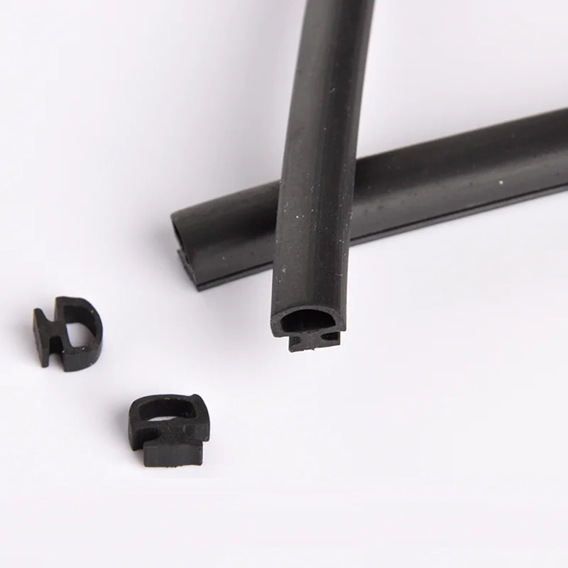 Aluminium Door Window EPDM Rubber Sealing Strip Sliding Screen Sash Seals Gasket 5/6/7mm10m Black