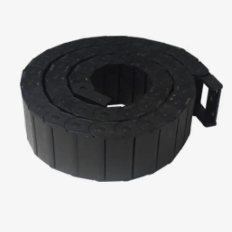 Transmission chain of 15 / 18 series semi closed nylon drag chain tank chain crawler cable groove engraving machine