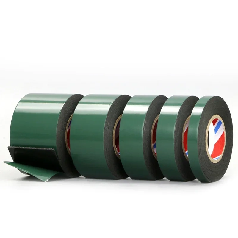 10m Double Sided Tape Strong Adhesive Black Foam Tape for Cell Phone Repair Gasket Screen PCB Dust Proof (1mm Thick)
