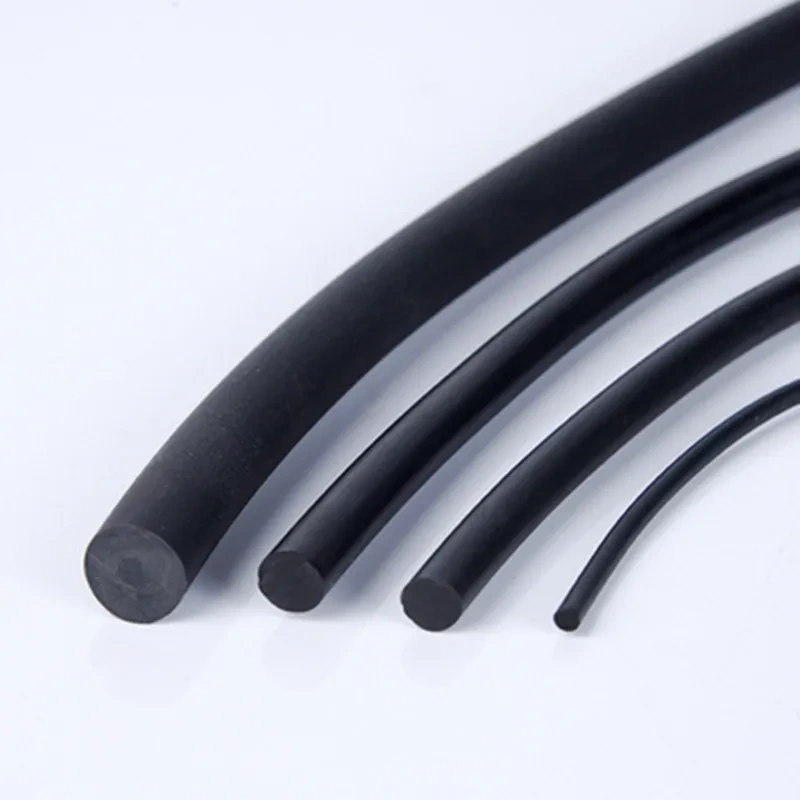 5/10m diameter 2 3 4 5 6 7 8 9 10 12mm oil resistance abrasion resistance NBR nitrile round rubber sealing strip Rope strip