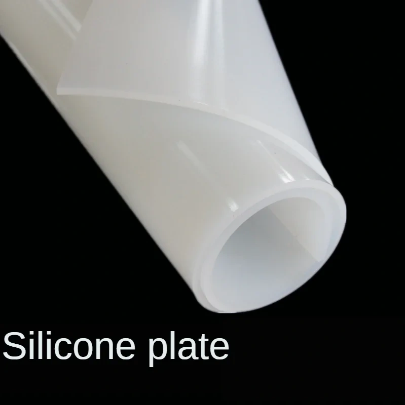 Translucent Silicone Rubber Sheet 1000x1000mmX1.5mm Milky White Silicone Rubber sheet