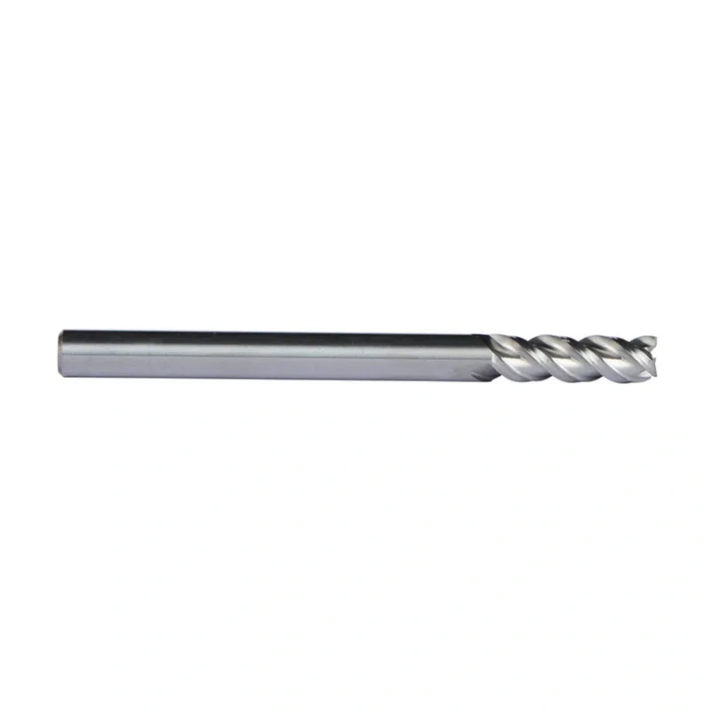 Tungsten Steel End Mills 3 Flute Diameter 4~12mm Flattened Head High Quality HRC45 CNC Milling Carbide End mills milling cutter