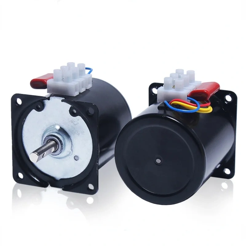 68KTYZ 28W AC 220V Permanent Magnet Synchronous Gear Motor positive and negative micro low speed multi-speed large torque motor