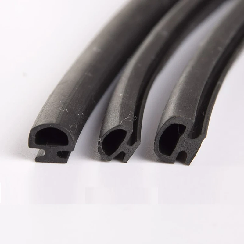 Aluminium Door Window EPDM Rubber Sealing Strip Sliding Screen Sash Seals Gasket 5/6/7mm10m Black