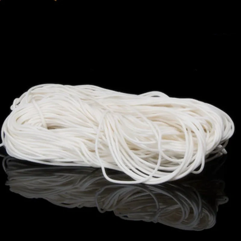 Foamed Silicone Rubber Seal Strip Silicon Sponge Cord Round Solid VMQ Foaming Cord Dia.1/2/3/4/4.5/5/6/7/8/9/10/11/12-30