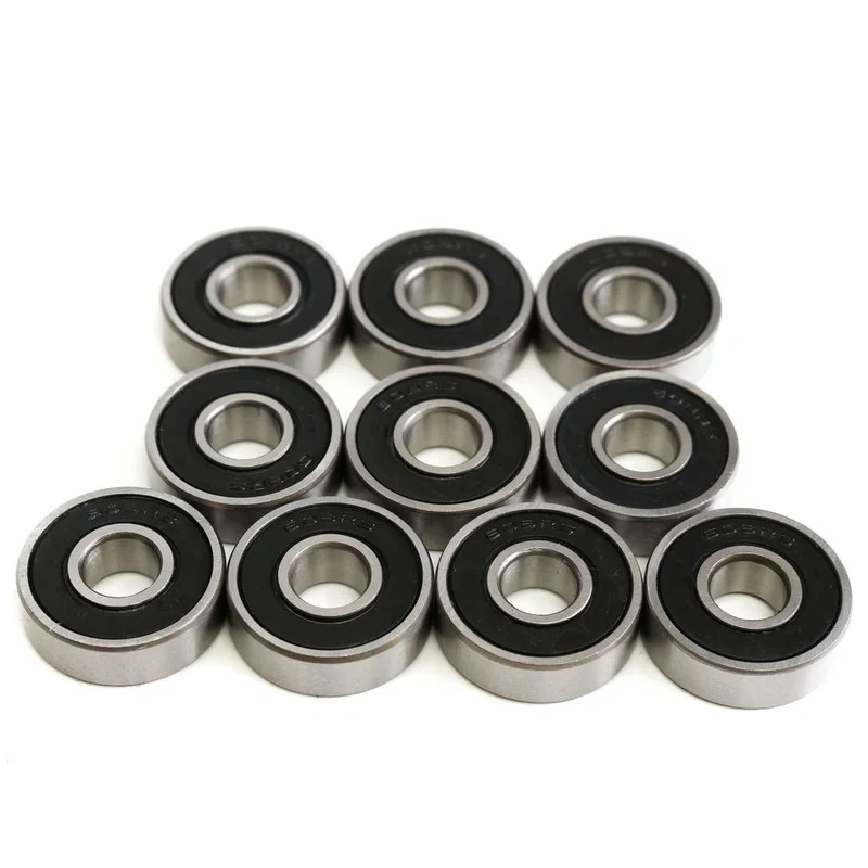 10PCS  608 2RS Bearing 8*22*7 mm Skateboard Wheels Bearings Miniature Skate Roller 608-2RS 608 RS