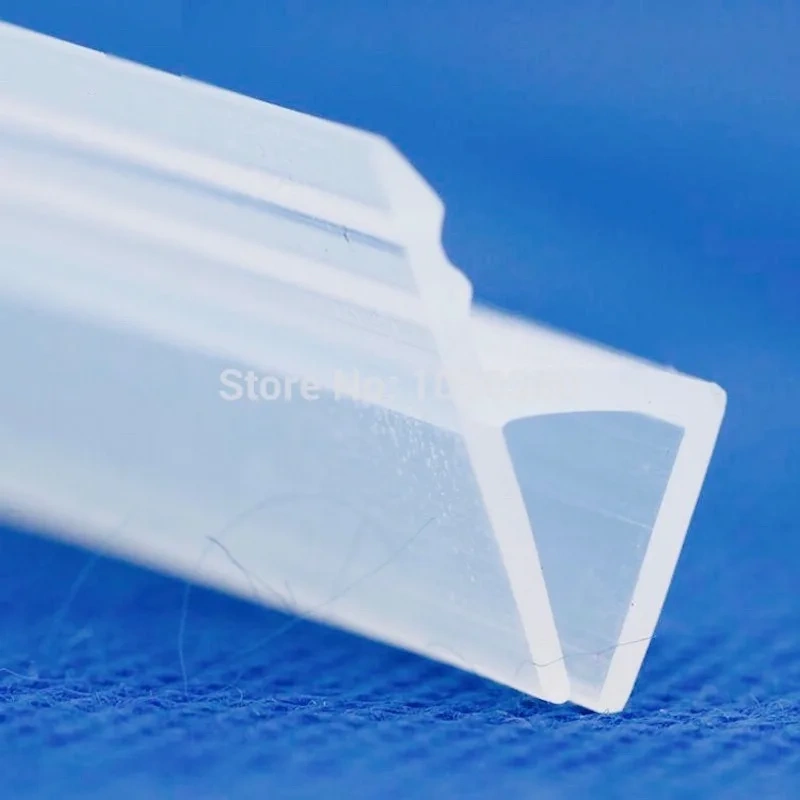 h-F-U-A type glass sealing Frameless Shower door and window balcony screen window sealing strip thickness of wind deflector