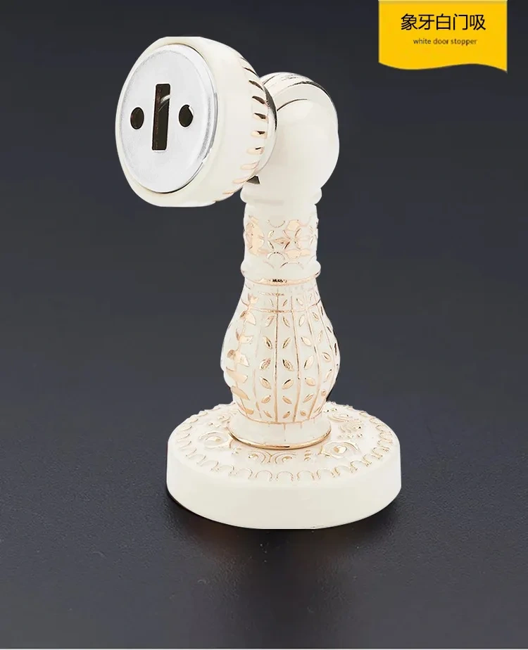 Retro Design Zinc Alloy Magnetic Door Stop Stopper Holder Catch Floor Door damper door stopper