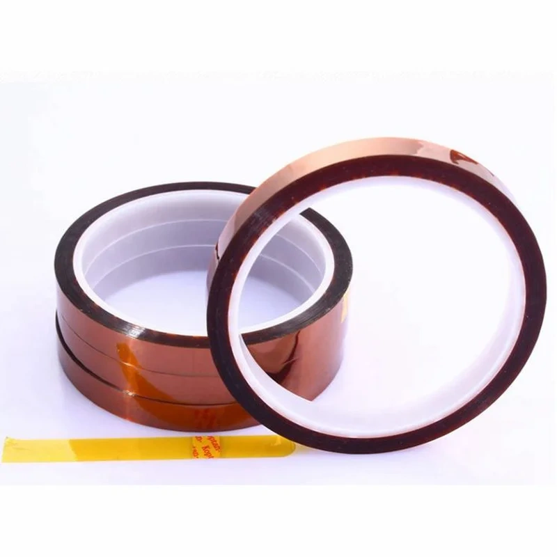 5mm X 30m High Temperature Heat Resistant Polyimide Adhesive Tape for Electronic Industry BGA