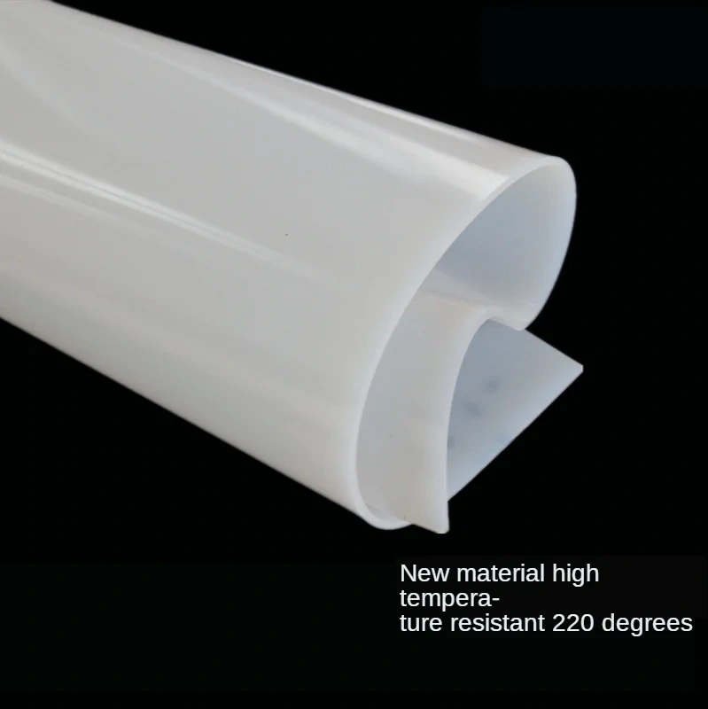 Translucent Silicone Rubber Sheet 1000x1000mmX1.5mm Milky White Silicone Rubber sheet