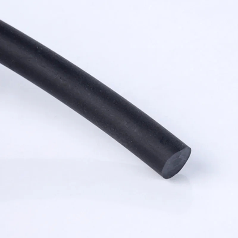 5/10m diameter 2 3 4 5 6 7 8 9 10 12mm oil resistance abrasion resistance NBR nitrile round rubber sealing strip Rope strip