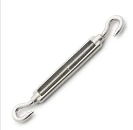 1pcs 304 stainless steel Wire rope blue bolt turnbuckle bolt Hook screw wire rope tensioning tightener tight rope Connector