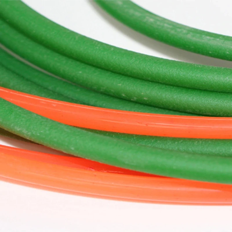 10m/lot  Rough/ Smooth Surface Polyurethane Round Transmission Belts DIY Band