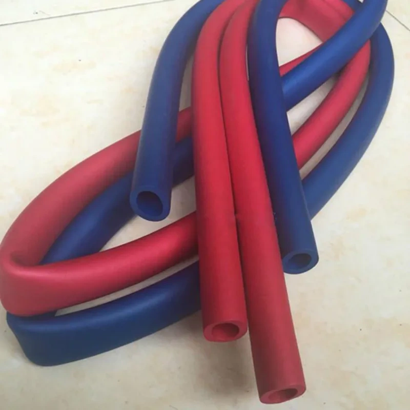 1 meter colorful flame retardant NBR smooth sponge tube rubber foam tube sponge sleeve fitness mechanical equipment handlebar