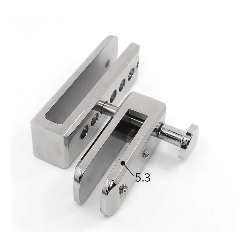 Bathroom Sliding Door Lock Shower Room Sliding Door Lock Bathroom Partition Door No-opening Double Open Glass Lock