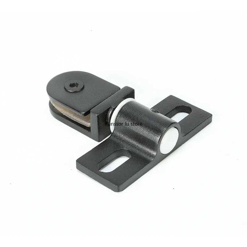 2pcs/lot Bathroom Glass Door Clip/clamp/hinge,Rotating Door Shaft,304 Thickened Stainless Steel No Rust  Shower Accessories