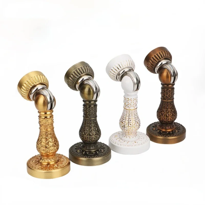 Retro Design Zinc Alloy Magnetic Door Stop Stopper Holder Catch Floor Door damper door stopper