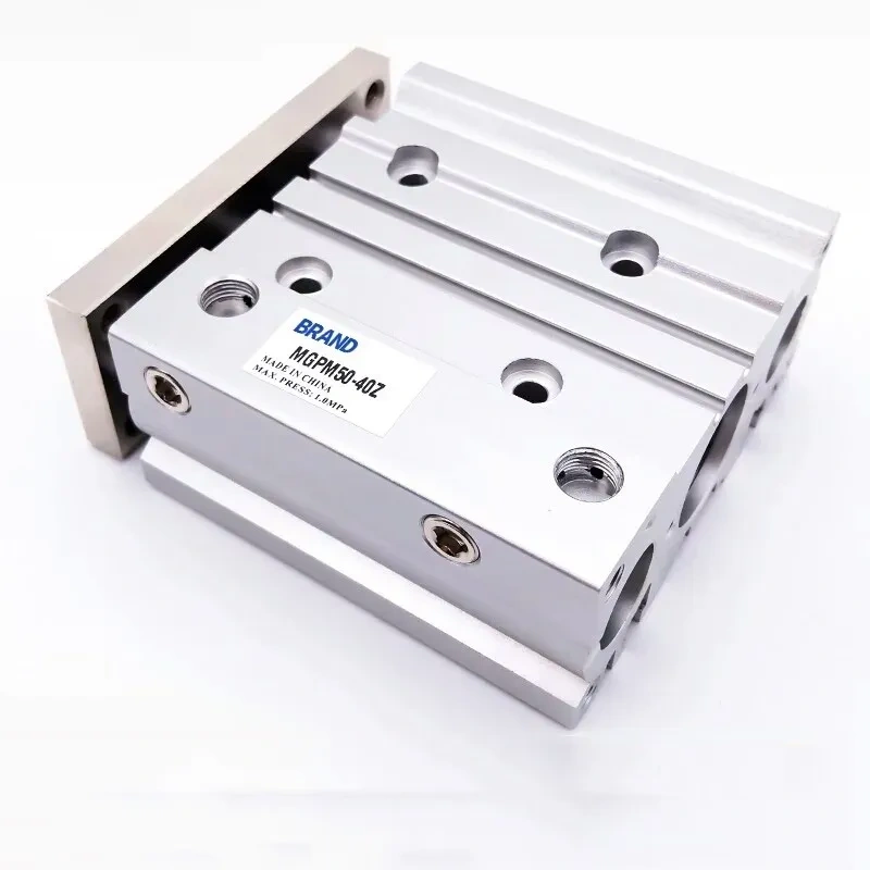 MGPM50-10/20/25/30/40/50/75/100 Compact pneumatic air cylinder with guide rod cylinder MGPM50-10 MGPM50-20 MGPM50-25 MGPM50-30
