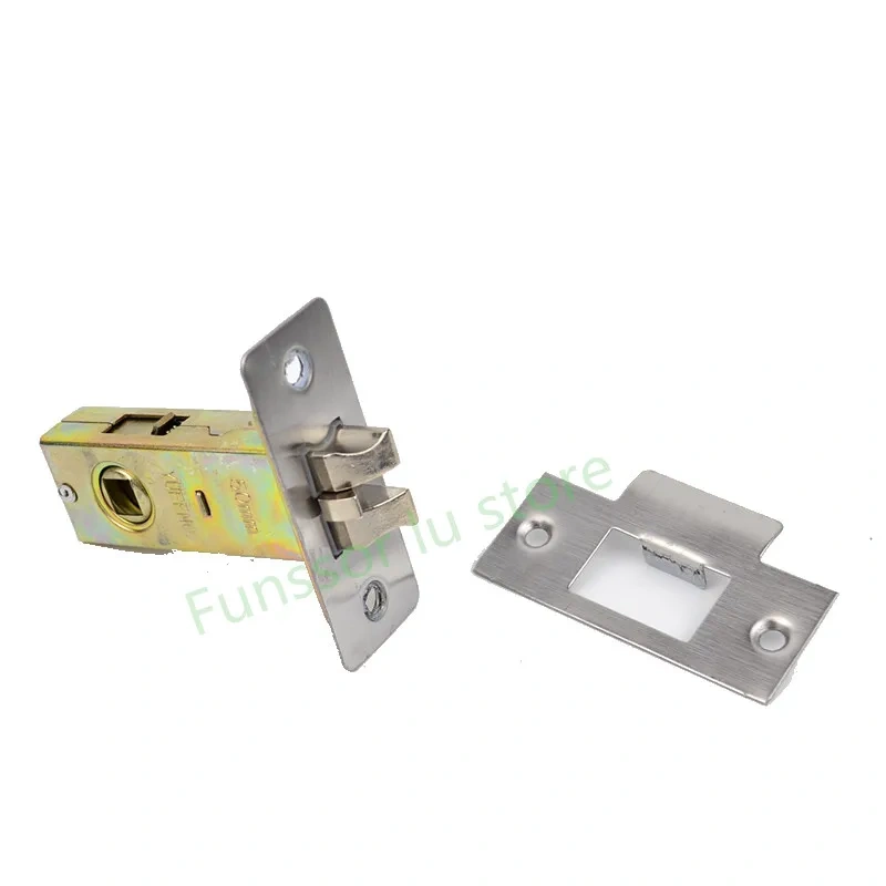Room lock Single tongue lock,Handle lock body,Hole pitch50mm ,Door lock repair parts, doorhome Hardware