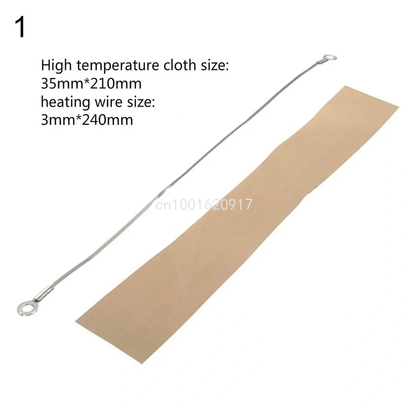 5pcs 200/300/400mm Impulse Sealer Heat Wire Element Strip Sealing Machine Heating wire sealing tape resistance wire