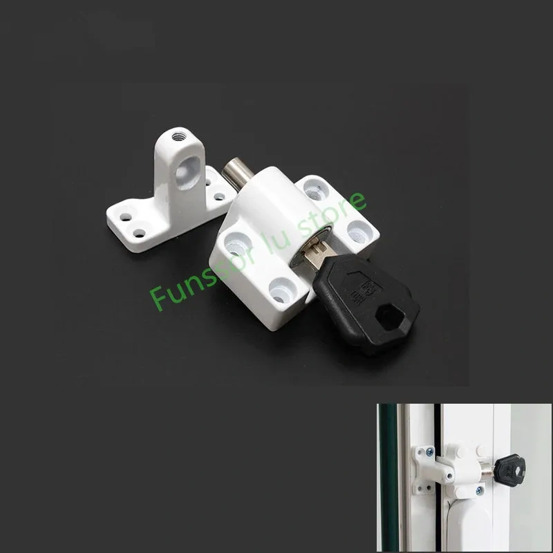 Inside flat window anti-theft lock plastic steel aluminum alloy window lock children safety lock limit window lock